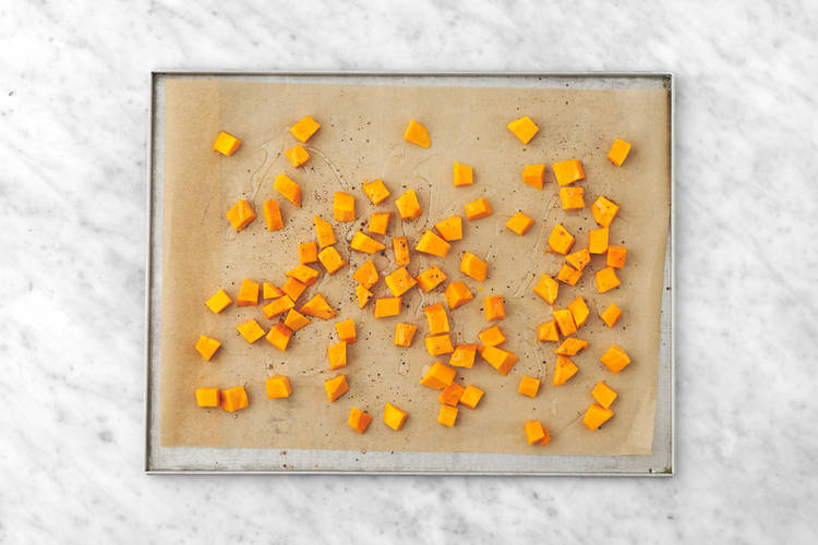 Roast the pumpkin