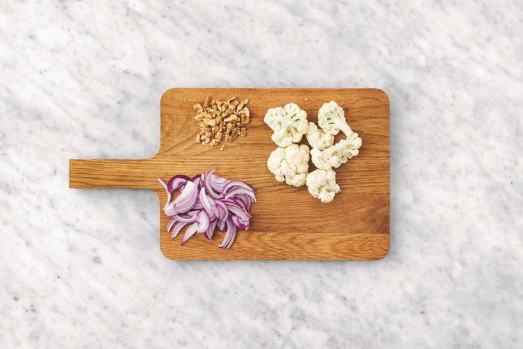 Prep the veggies