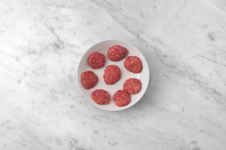 Prep the mini patties