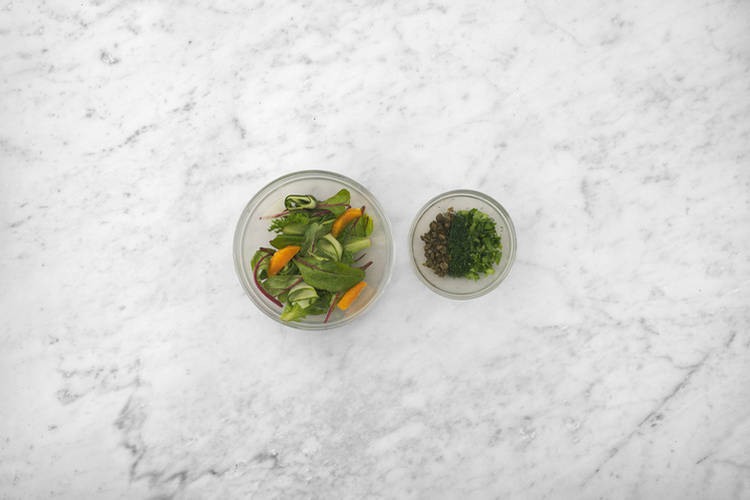 Get prepped & toss the salad