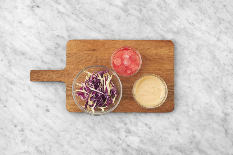 Toss the slaw 