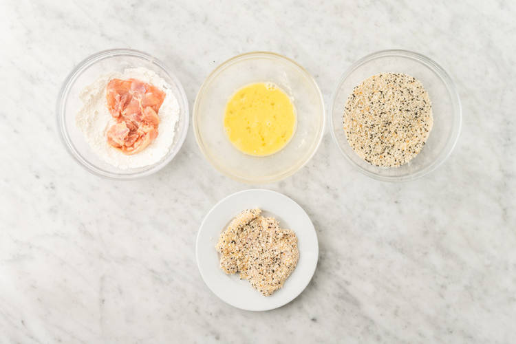 Prep the chicken 