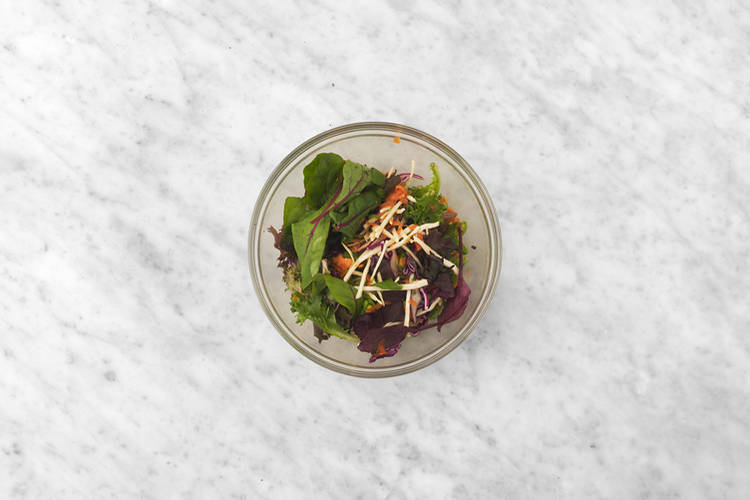 Toss the salad