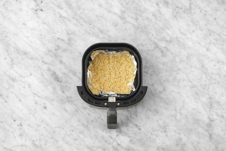 Finish the rice