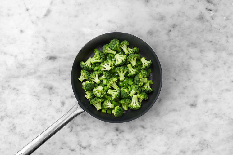 Stir-fry the Broccoli