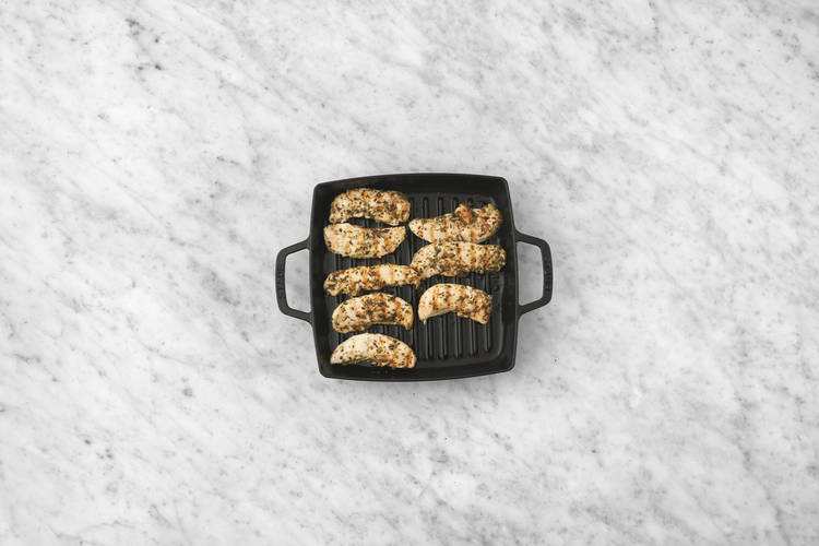 BBQ the chicken