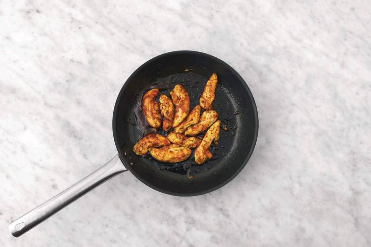 Cook the chicken