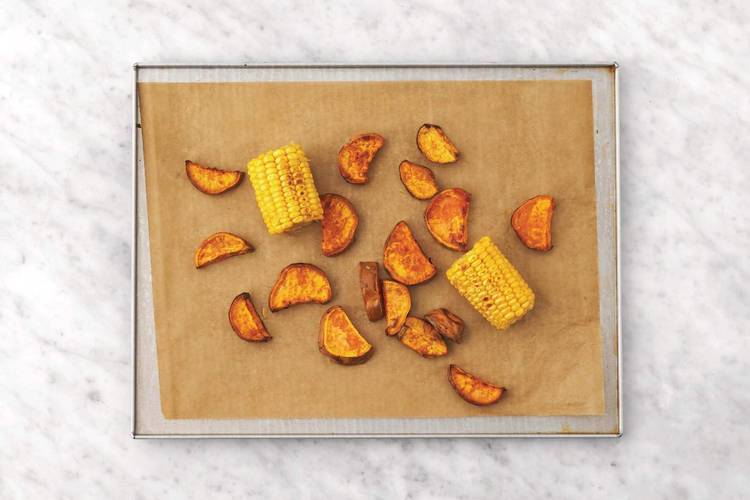 Bake the wedges
