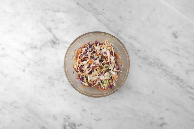 Assemble the slaw
