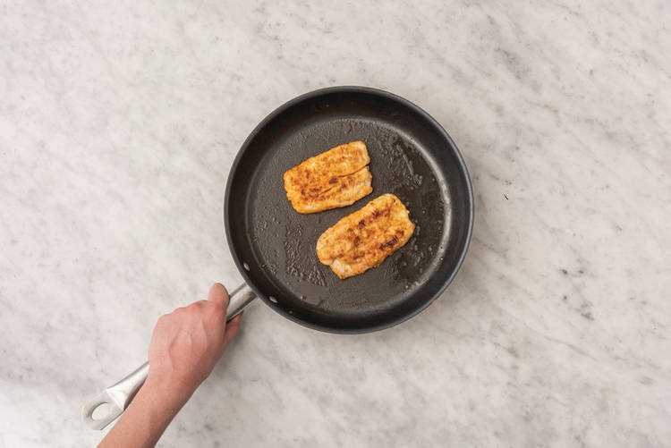 Cook the chicken