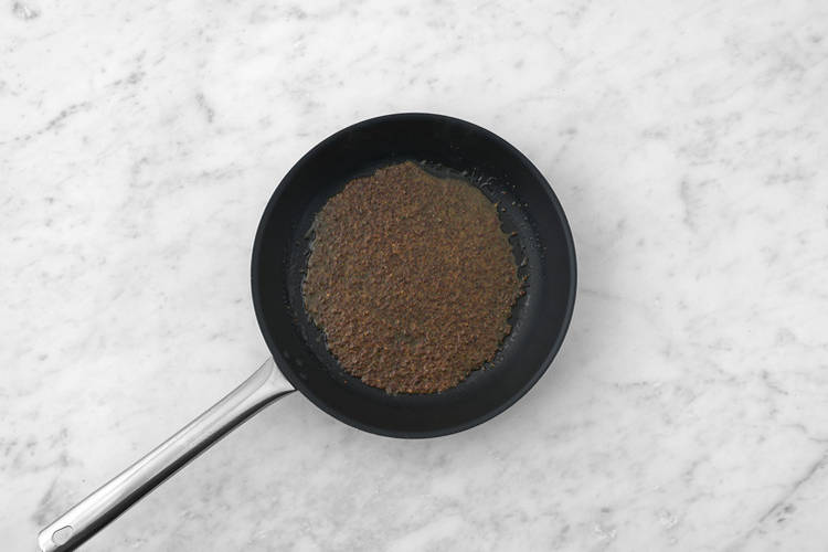Cook the glaze