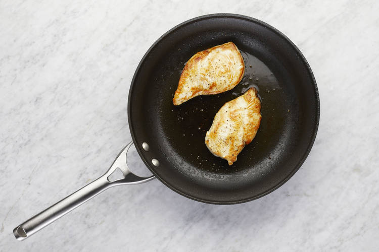 Cook Chicken & Make Sauce