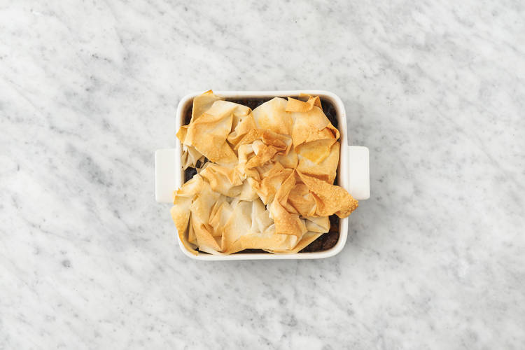 Bake the pie