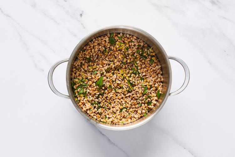 Assaisonner le farro