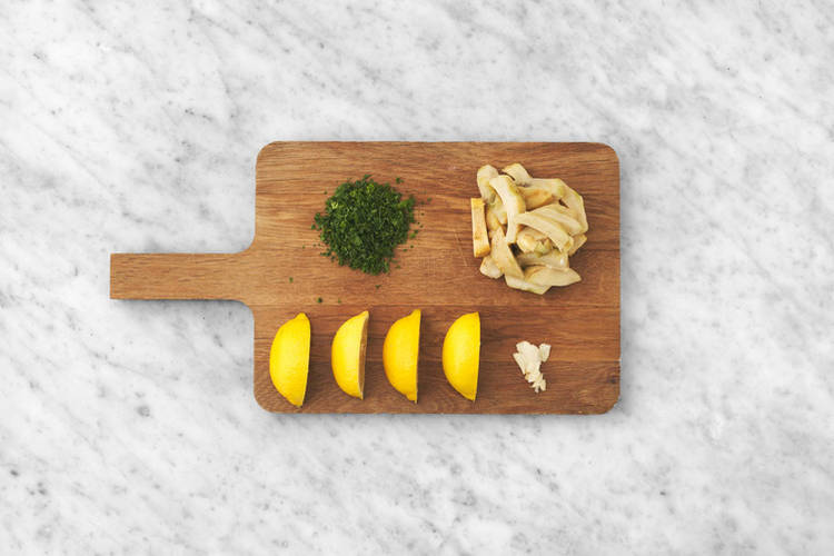 Preparare gli ingredienti