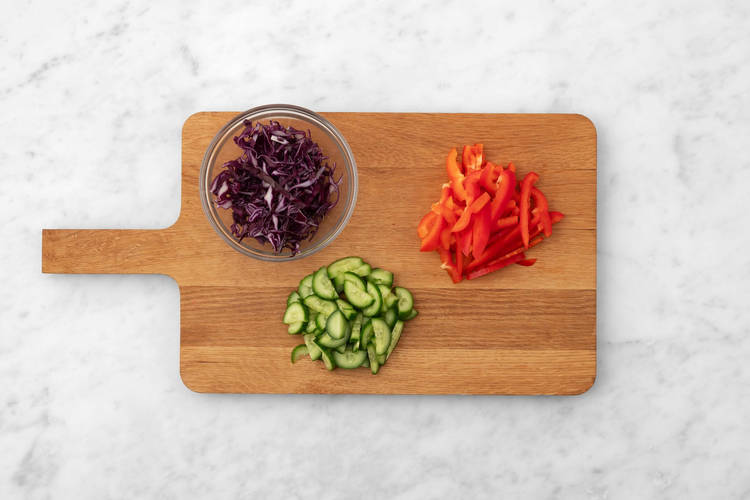 Préparer et assaisonner le chou