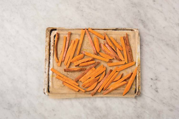 Bake the fries 