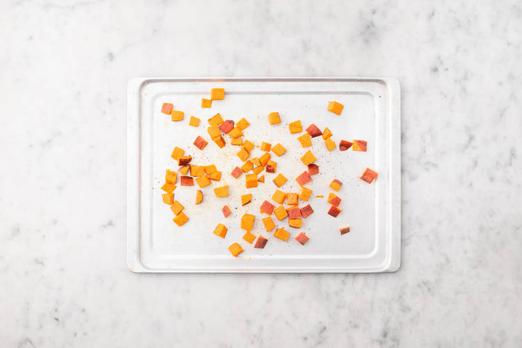 Roast the Sweet Potatoes