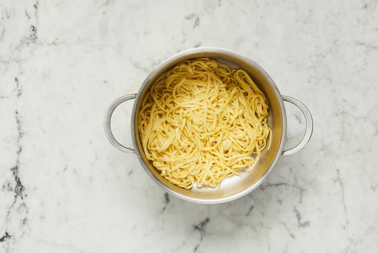 Cook linguine