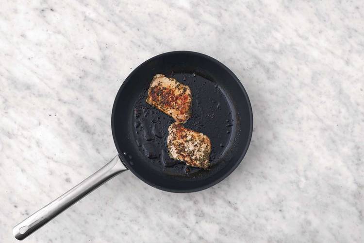 Cook the chicken