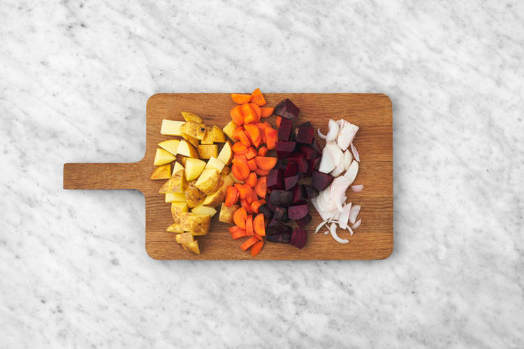 Prep the veggies
