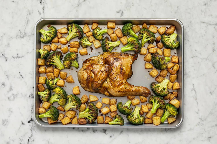 Roast Chicken & Veggies