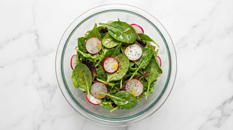 Toast Bread & Make Salad