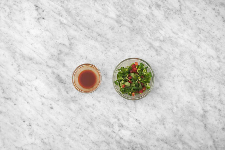 Prepara la ensalada