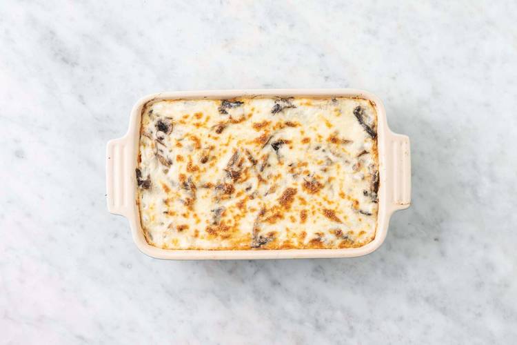 Assemble the lasagne