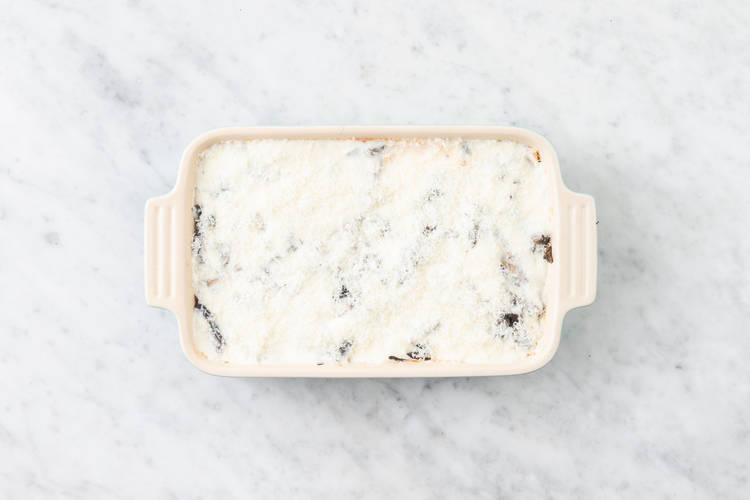Make the white sauce
