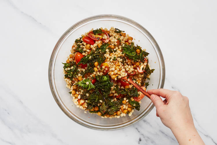 Toss Veggies & Couscous