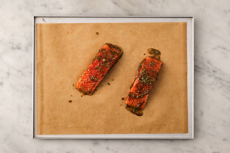 Prep salmon