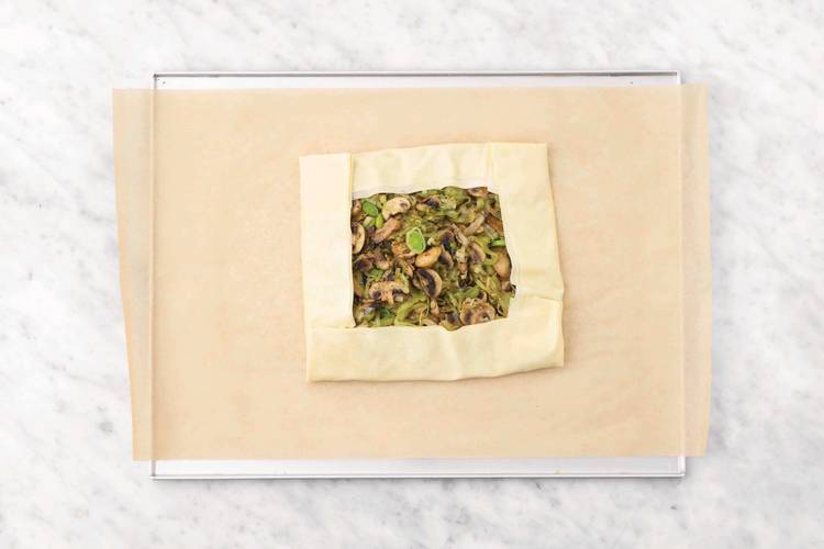 Bake the galette