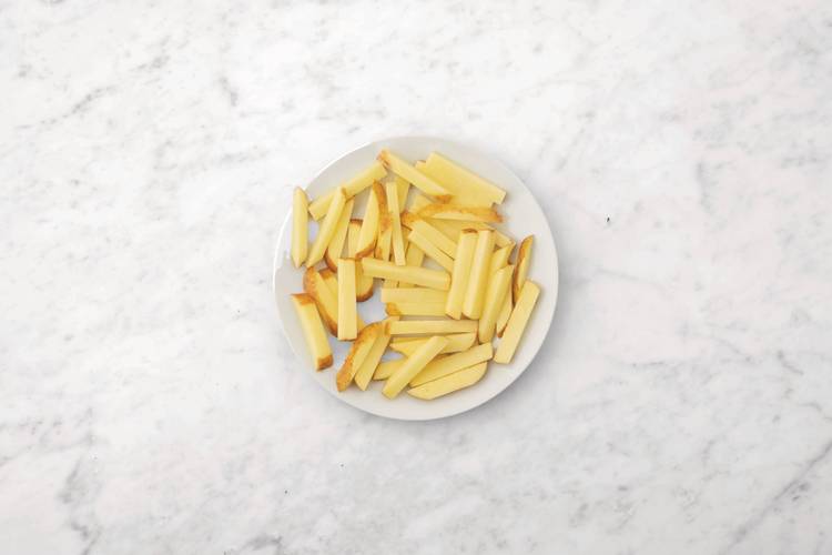 Bake the fries