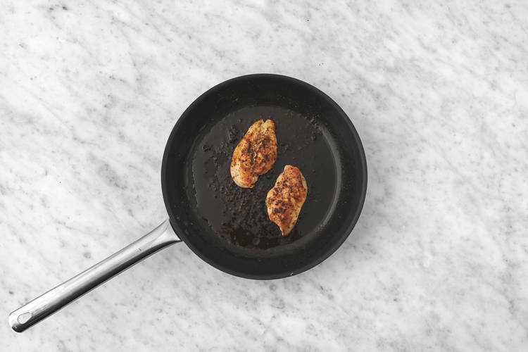Cook the chicken