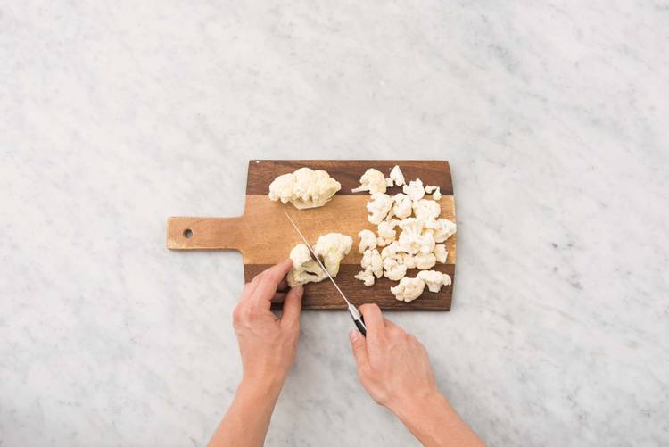 Cook the cauli-potato mash