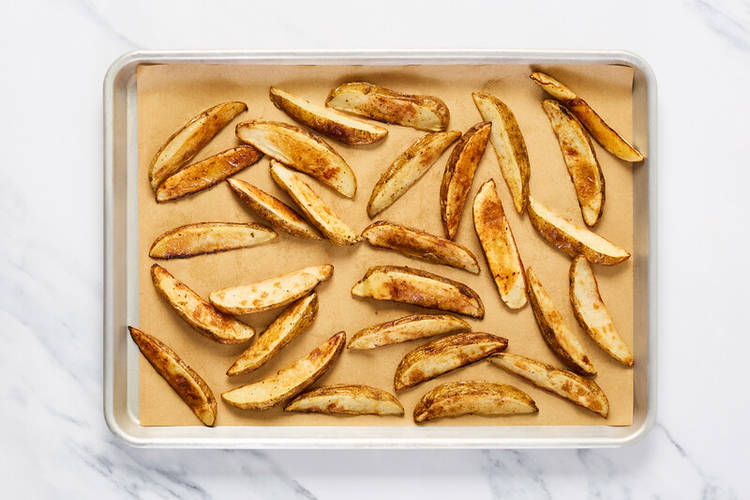 Prep and roast wedges