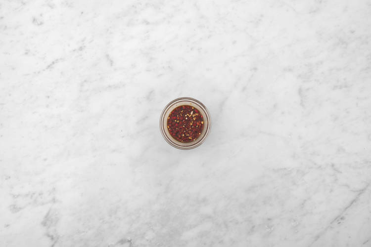 Préparer la vinaigrette