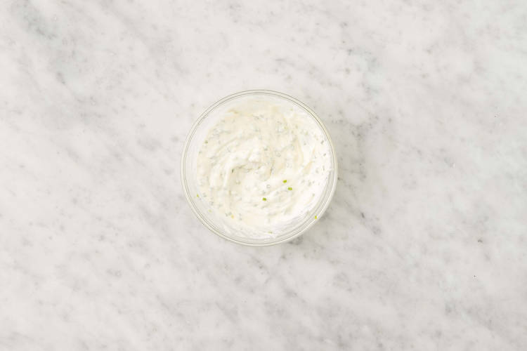 Make jalapeño-ranch dressing