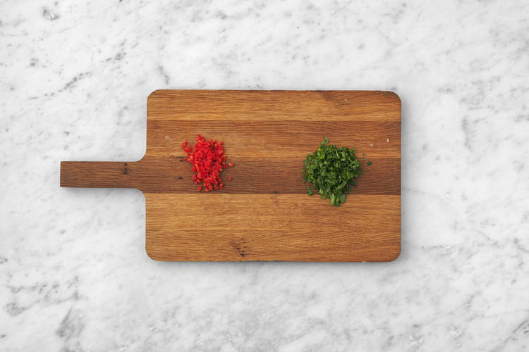 Forbered toppings