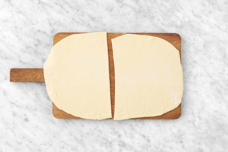 Forbered pizzadeig