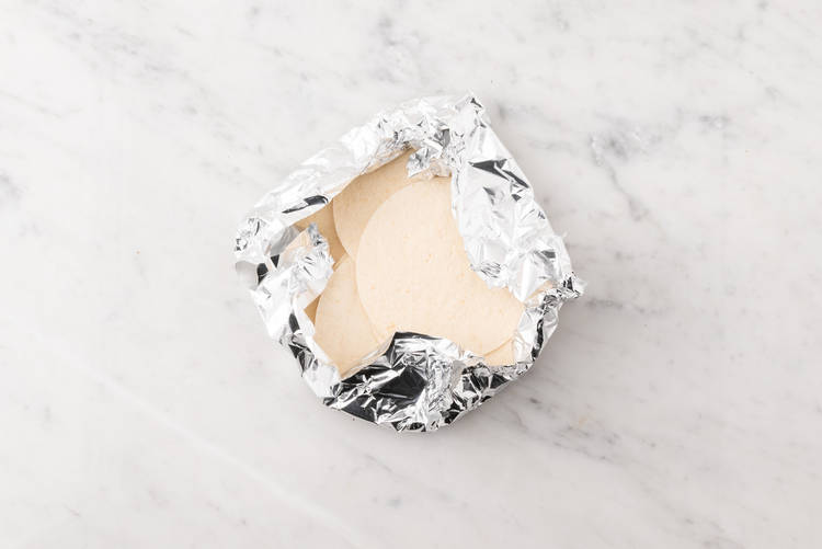 Tortilla's verwarmen