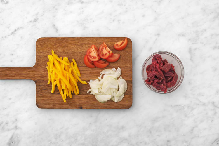 Prepara los ingredientes