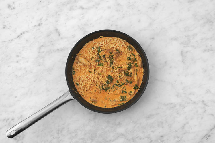 Make the noodle soup