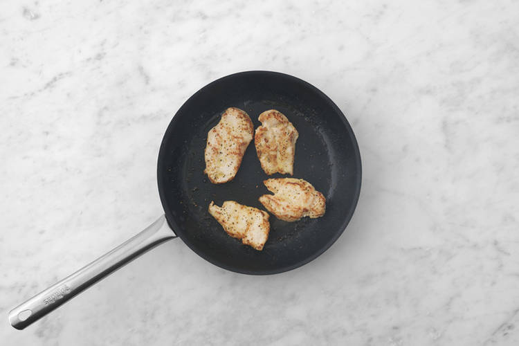 Cook the chicken