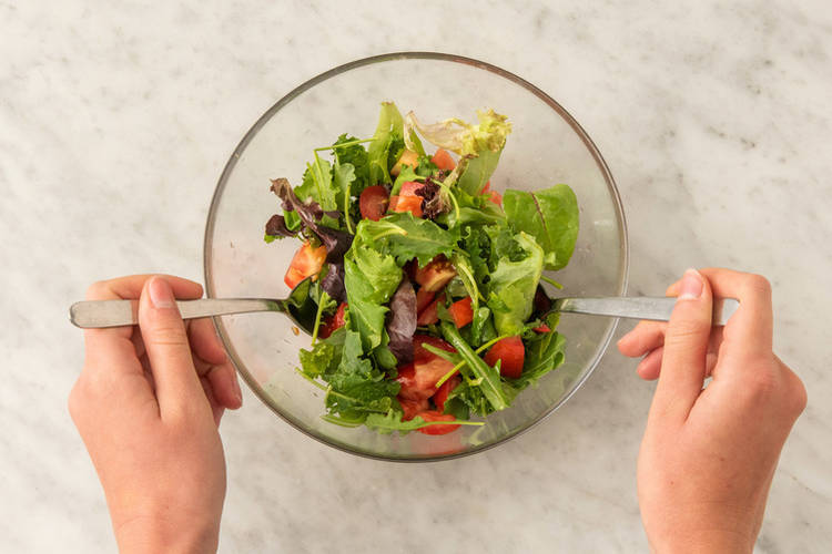 Toss the salad