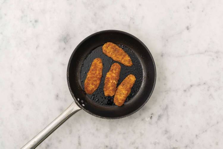 Cook the chick'n & haloumi