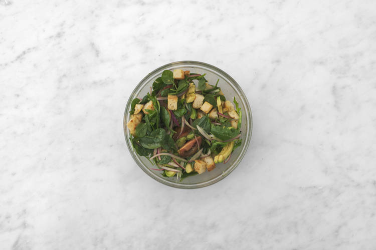 Toss the salad