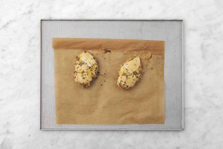 Cook the chicken