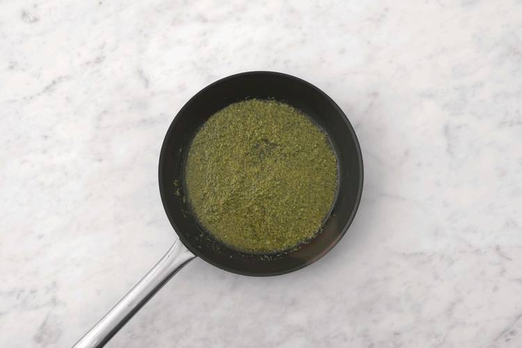 Make the pesto sauce